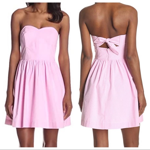 Lilly Pulitzer Dresses & Skirts - Lilly Pulitzer Richelle Dress in Pink Searsucker